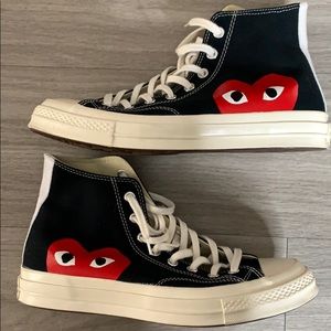 Comme des garcon X converse